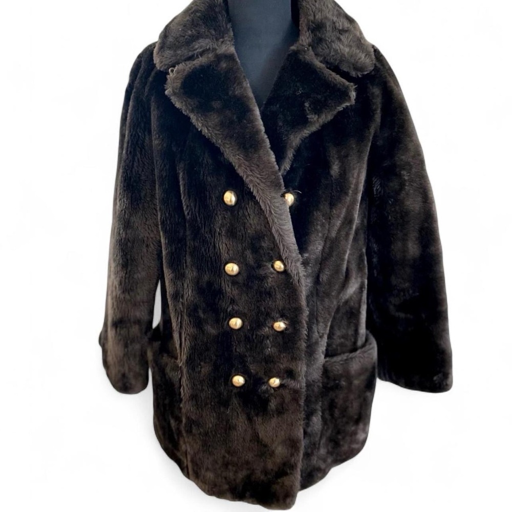 Vintage Faux Fur Coat